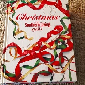 1985 Christmas with Southern Living cookbook craft book hardcover Oxmoor House